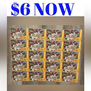 20 Packs 2025 Marvel Be A Hero Superstore Loblaws Sticker Card Pack 80 Stickers